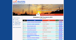 Desktop Screenshot of lditraining.com